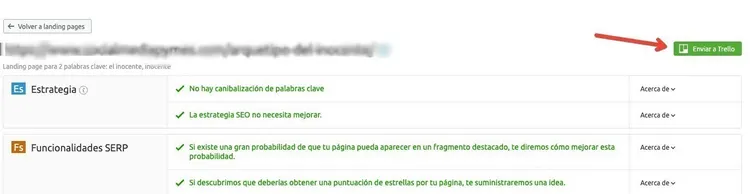 Ideas optimización con opción enviar a Trello desde botón con icono