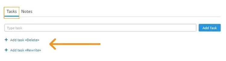 Análisis de contenidos - Tareas del workflow