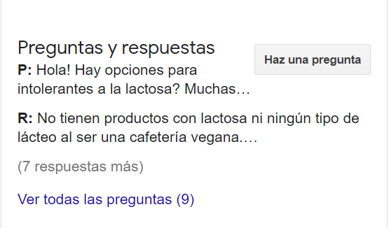 Preguntas respuestas cliente pregunta productos lactosa respuesta
