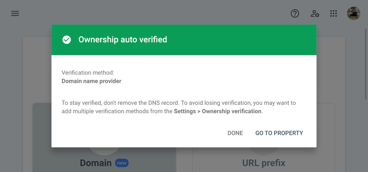 Verficiación de la propiedad correcta