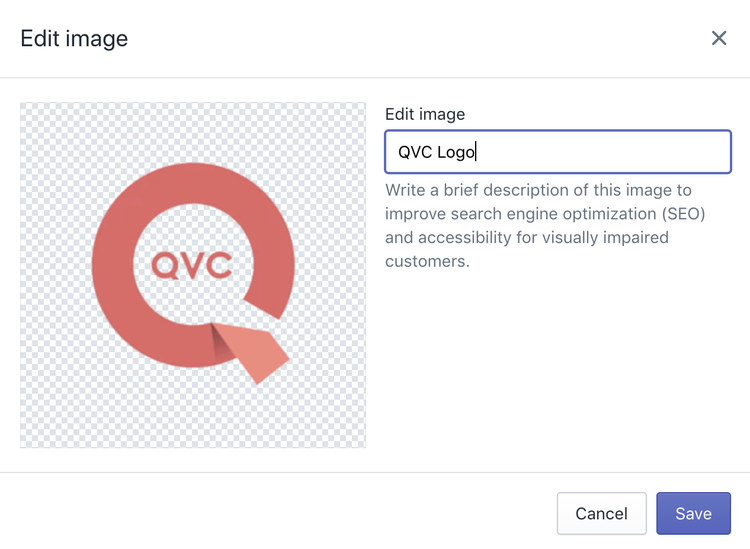 Cómo añadir el alt text en Shopify