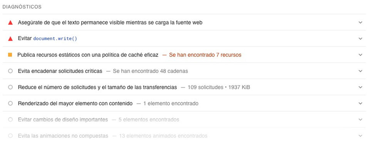 Errores que pueden raletizar tu web