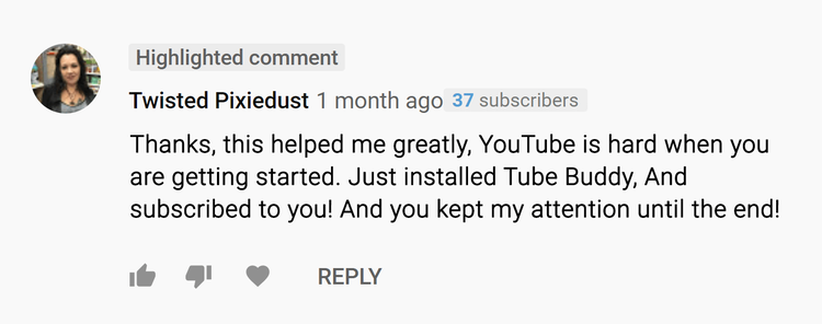 People that watch your video are primed to subscribe