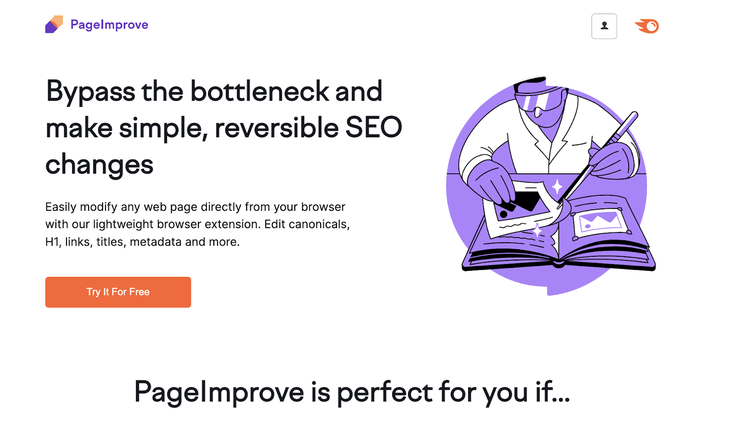 PageImprove Screen shot