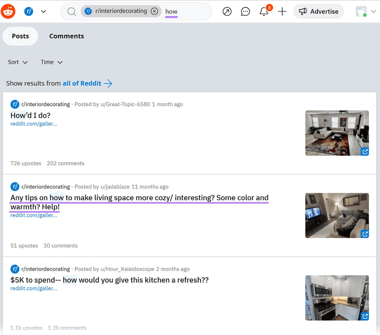 Resultados de Reddit para "cómo" dentro del subreddit "interiordecorating" ("interiordecorating")