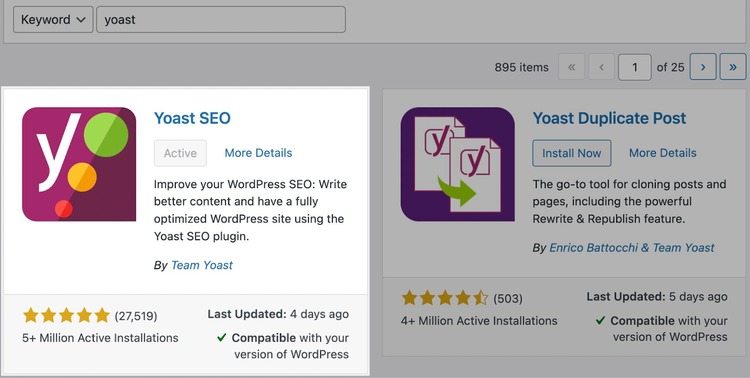 Descargar Yoast SEO