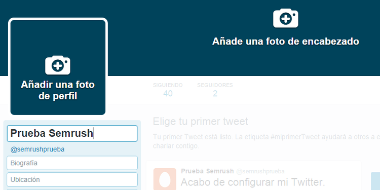 Crear cuenta Twitter - Paso 10