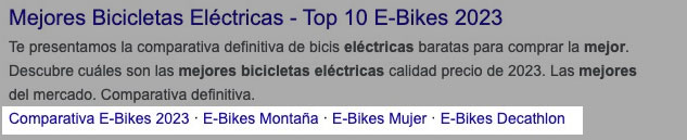 Título artículo blog mejores bicicletas eléctricas Top 10 E-Bikes 2023