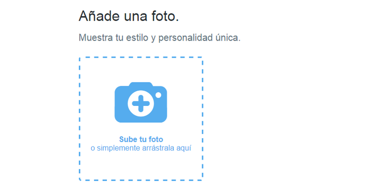 Crear cuenta Twitter - Paso 7
