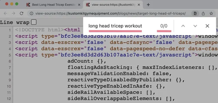 entrenamiento tríceps cabeza larga keyword missing