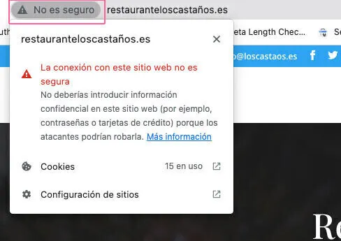 No seguro