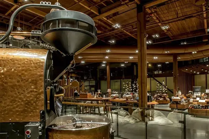 La tostadora de reserva de Starbucks en Seattle