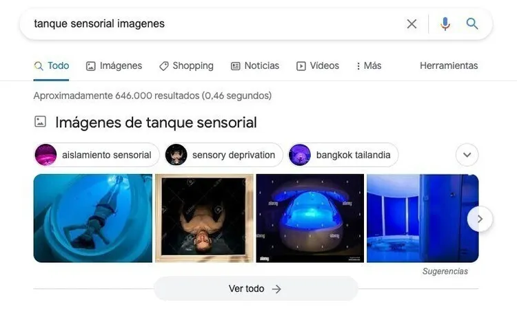 Paquete de imágenes en resultados búsqueda Google
