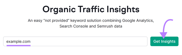 Organic Traffic Insights