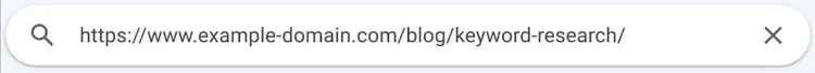 Herramienta de inspección de URL