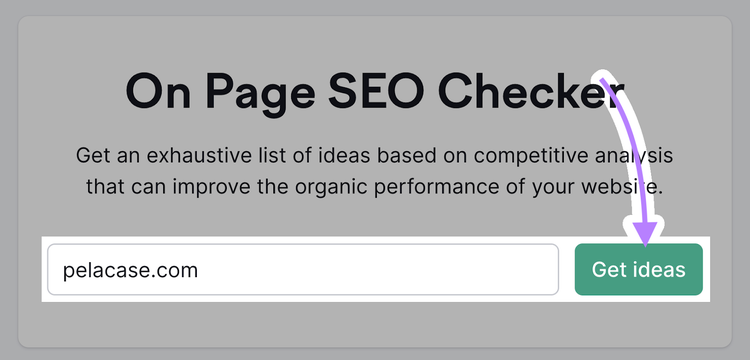 comprobador seo on page con dominio introducido