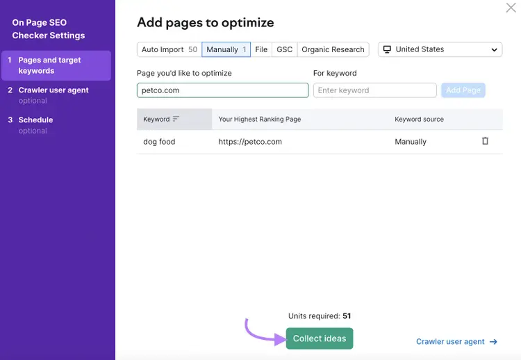 Ajustes del Comprobador SEO On Page