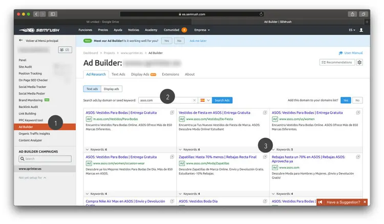 Ad Builder - Campañas Google Ads