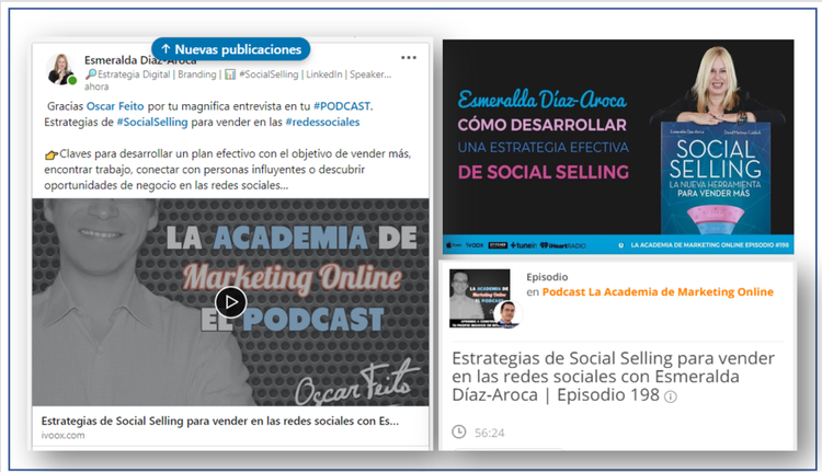 Estrategias de contenidos en LinkedIn - Podcasting