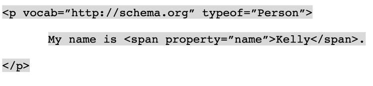 RDFa, example