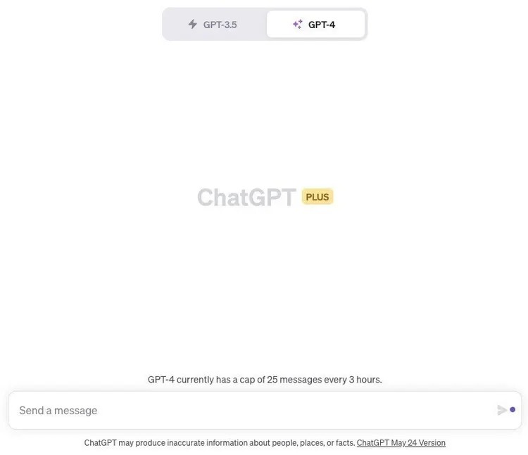 L'application web ChatGPT Plus