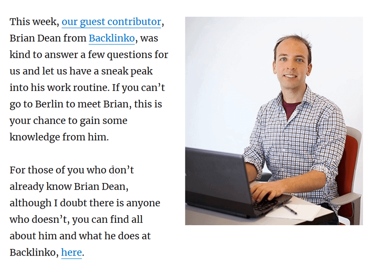 guest post sur un site de niche