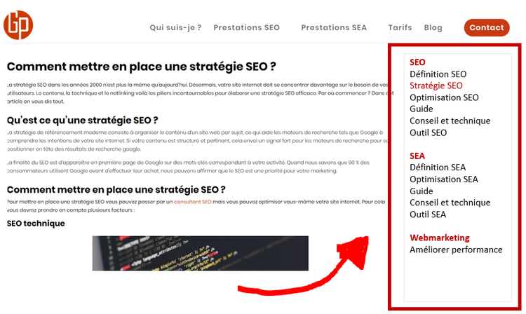 Articles associés - Stratégie SEO