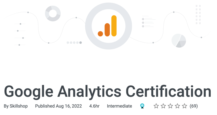 certification google analytics
