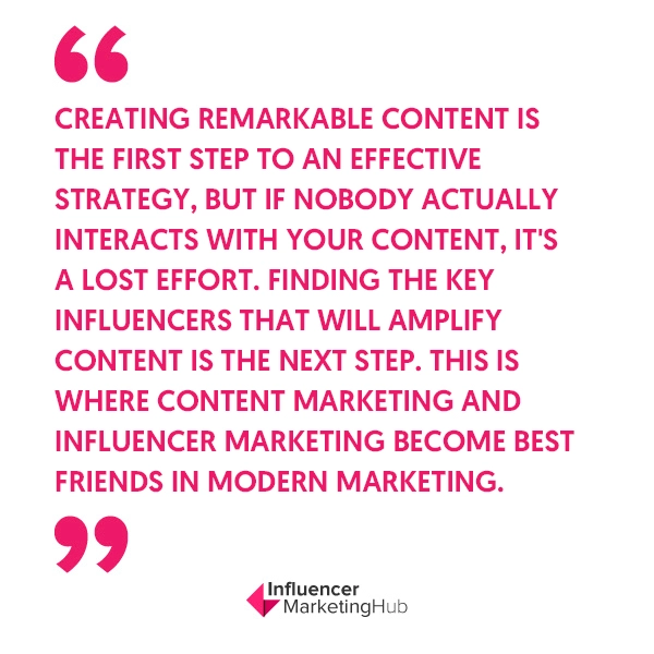 Citation rose contenu remarquable stratégie influencers marketing