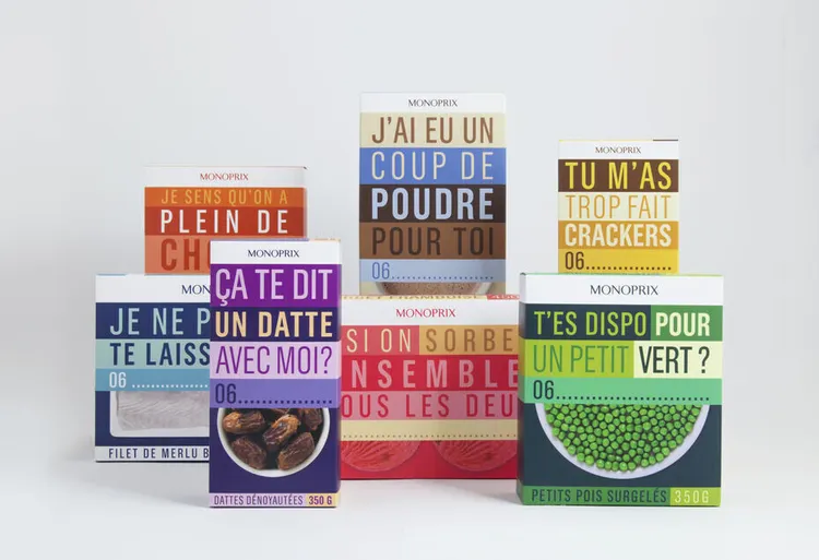 Campagne Saint Valentin Monoprix - top SEMrush