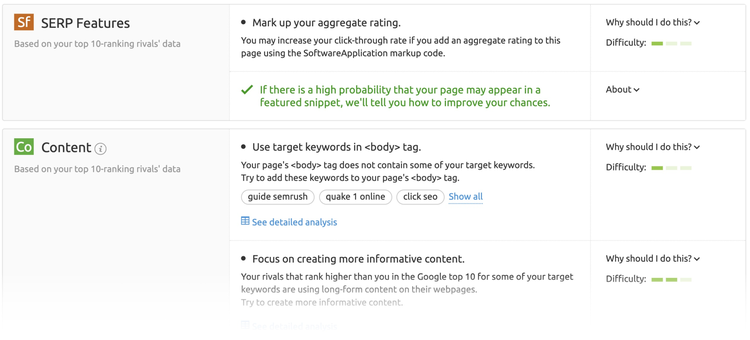 Onpage seo checker idea tips