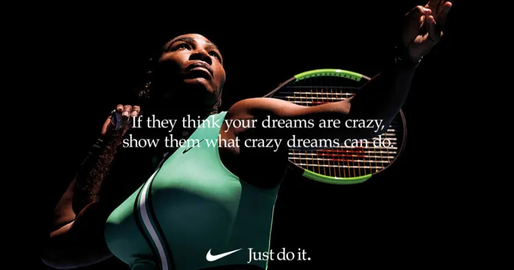 Serena Williams, publicité Nike