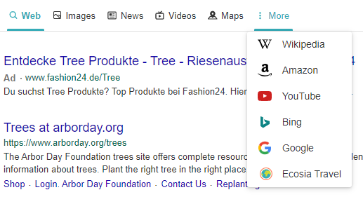 Ecosia Travel