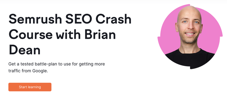 Cours intensif Semrush SEO