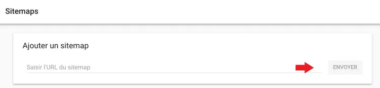 Envoyer un sitemap dans Google Search Console
