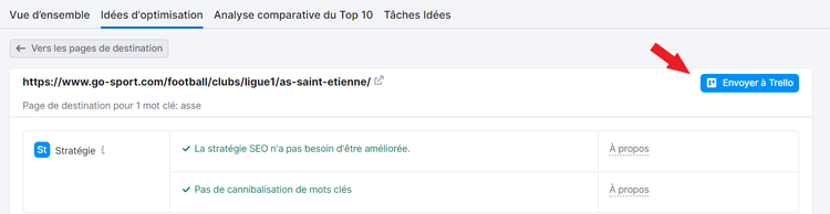Envoyer à Trello