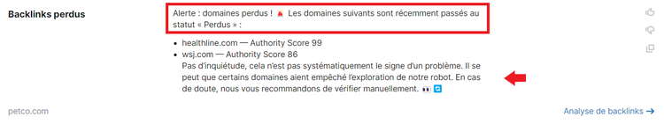 Recommandations de Copilot mises en évidence