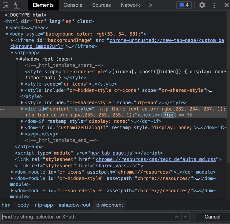 Code HTML mots clés