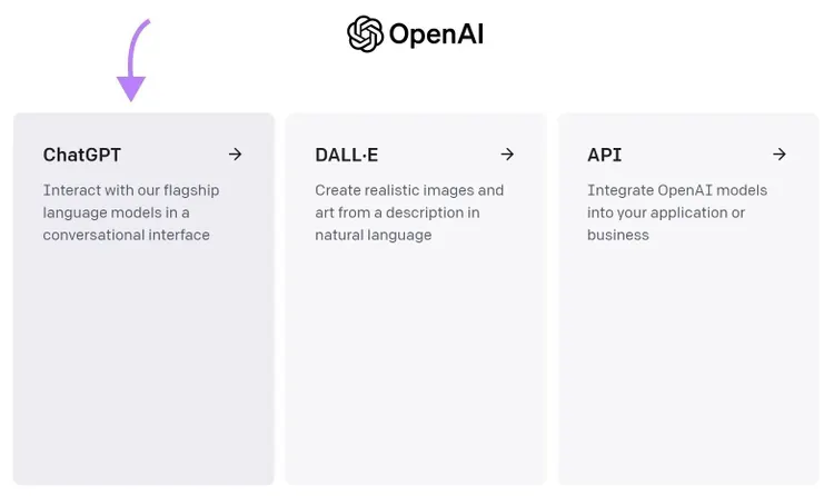 Options de la plateforme OpenAI
