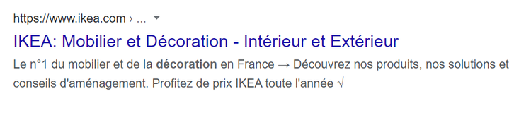 Title général Ikea