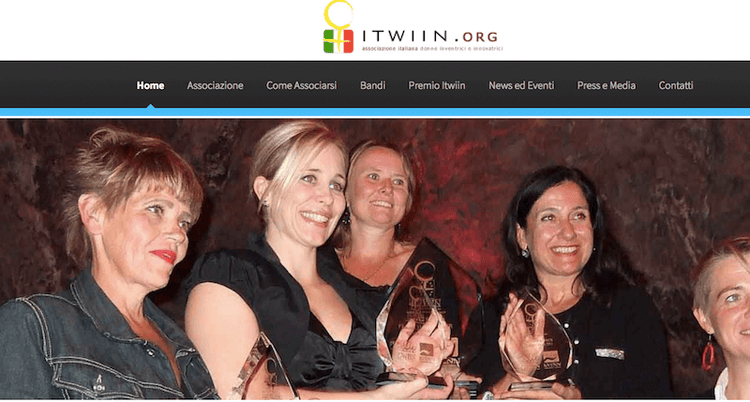 Verona professional women networking event promotional image with cityscape
