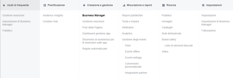 Come funziona Facebook Business Manager