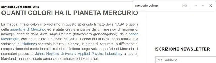 Parole chiave ricerca semantica