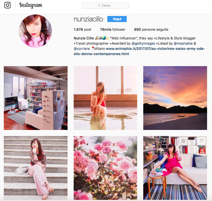 Nunziacillo: account Instagram da seguire