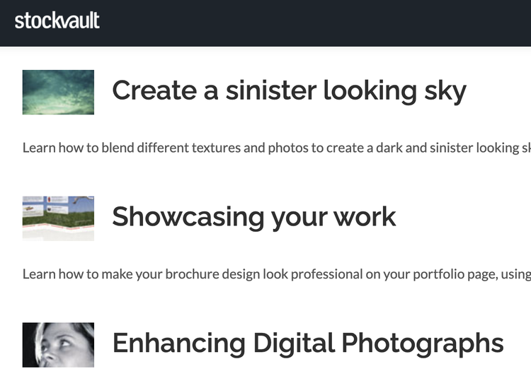 stockvault image tutorials