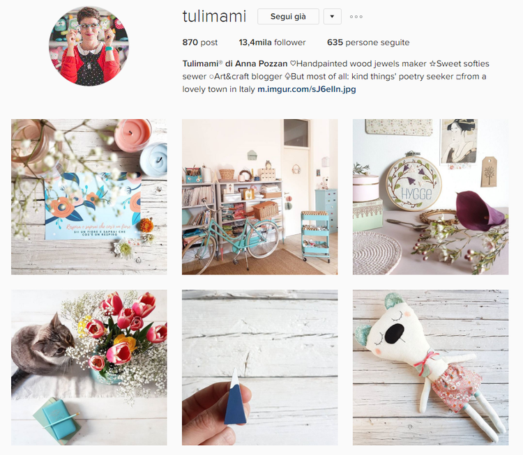 Come promuovere un brand su Instagram: l'esempio di Tulimami