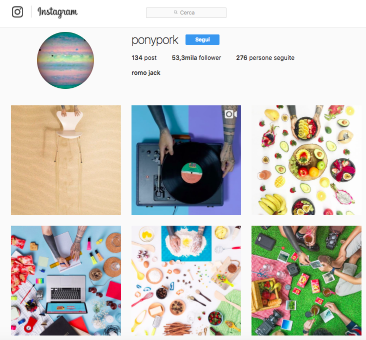 Ponypork: account Instagram da seguire