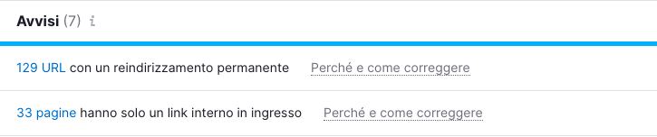 Cannibalization: 99% con 2 keyword influenzate e 4 pagine