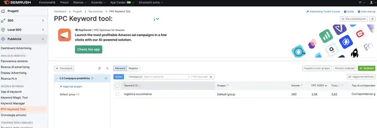PPC Keyword tool
