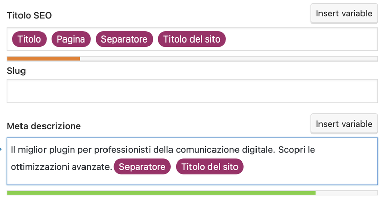 Yoast SEO title customization with variable tags